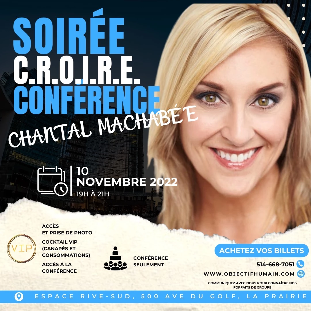 Chantal Machabee Groupe MVP Contact Booking  Agent Conférencier invité