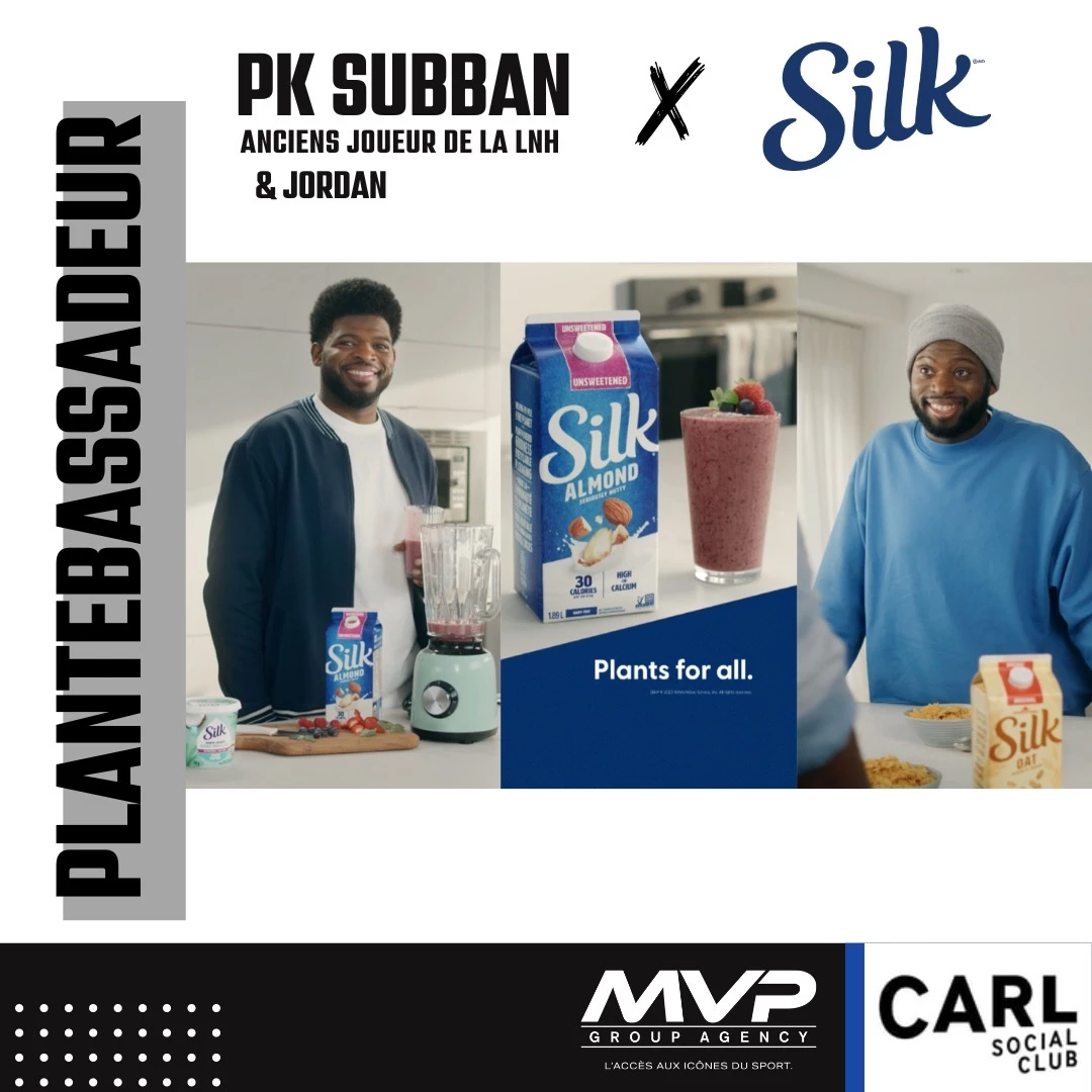 PK Subban Silk Canada MVP Group Plantbassador